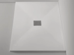 Receveur de douche, sur mesure : Largeur 100 à 200 cm x l. 70 à 100 cm. Bac à douche en résine Akrytan® anti glissant, finition ardoise, 10 couleurs, Livraison offerte et rapide